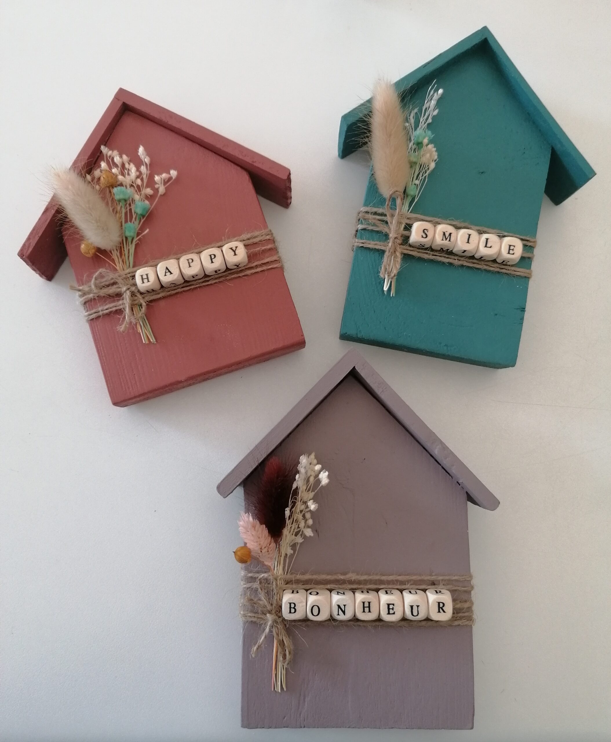 Maison personnalisée en bois fleurie